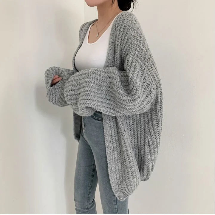 Sleeve Women Cardigan