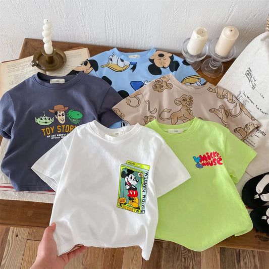 Mickey Kids Clothing Tees Summer