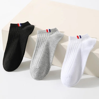 Thin Summer Blending Boat Socks(5 Pairs)