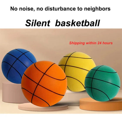 Indoor Silent Basketball and Basket