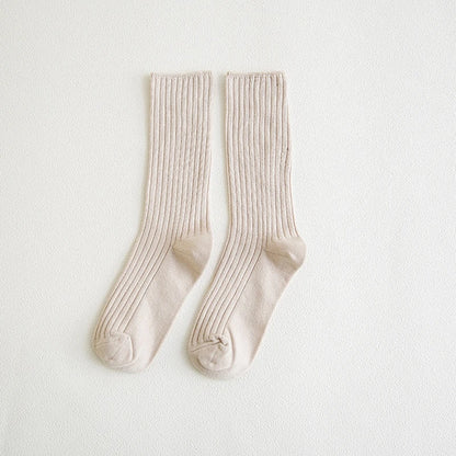 1 Pair Retro Women Cotton Socks