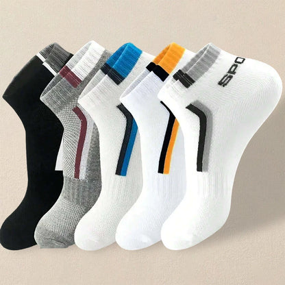 5 Pairs Men Summer Socks