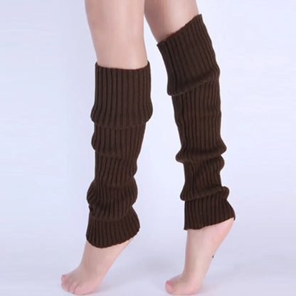 Classic Knit Leg Warmers Knit Knee