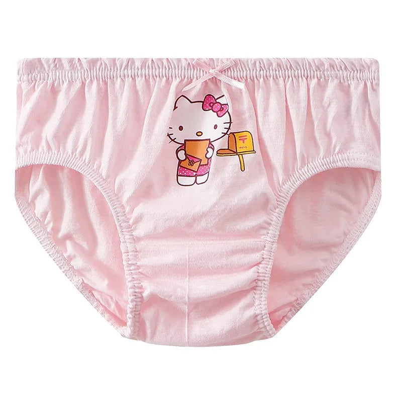 5 Pack/Box Children Panties For Girls Soft Cotton