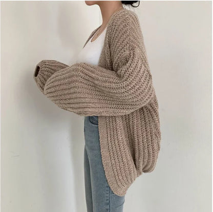 Sleeve Women Cardigan