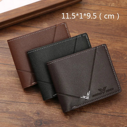 Men's Slim Money Clip Wallet Credit Card ID Holder