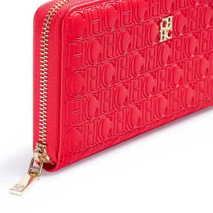 CH Women's Solid Color Long Wallet