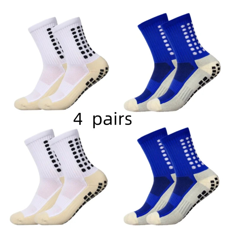 4 pairs of men's soccer socks