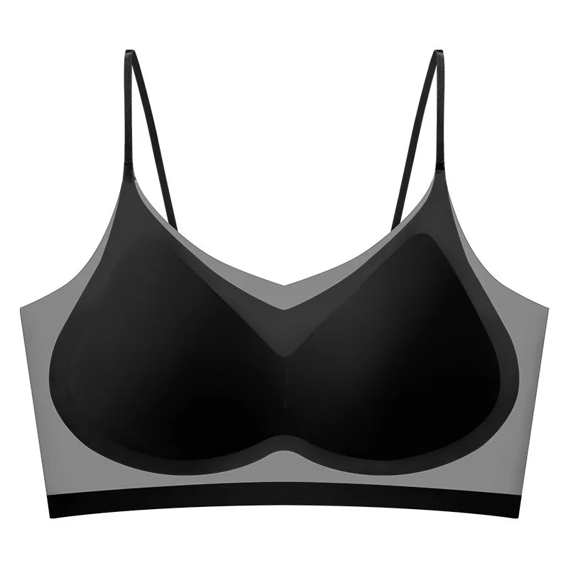 Ultra-Thin Breathable Ice Silk Top Bra