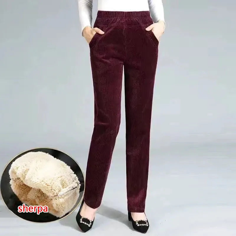 Thin & Plush Thick Casual Pants