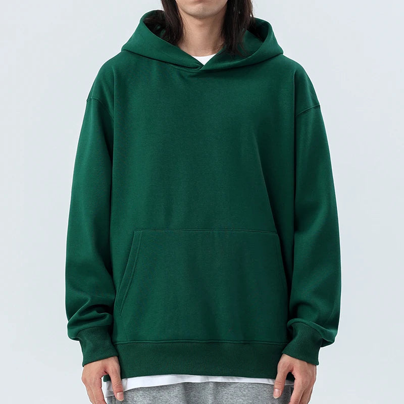 Heavy Weight Cotton Plus Velvet Hooded