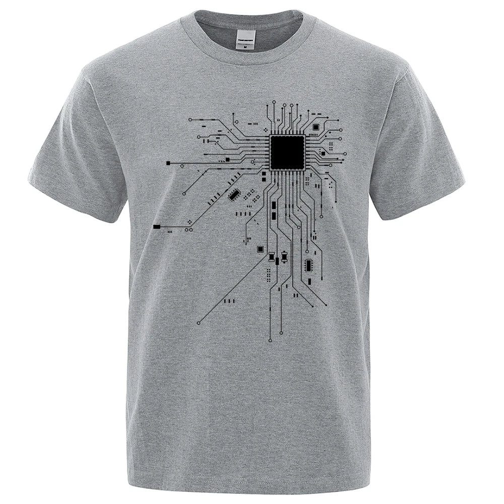 CPU Processor Circuit Diagram T Shirt