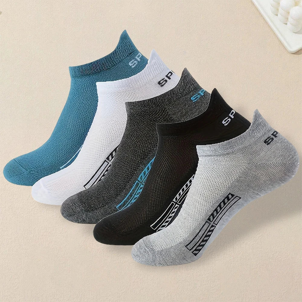 5 Pairs Men Summer Socks