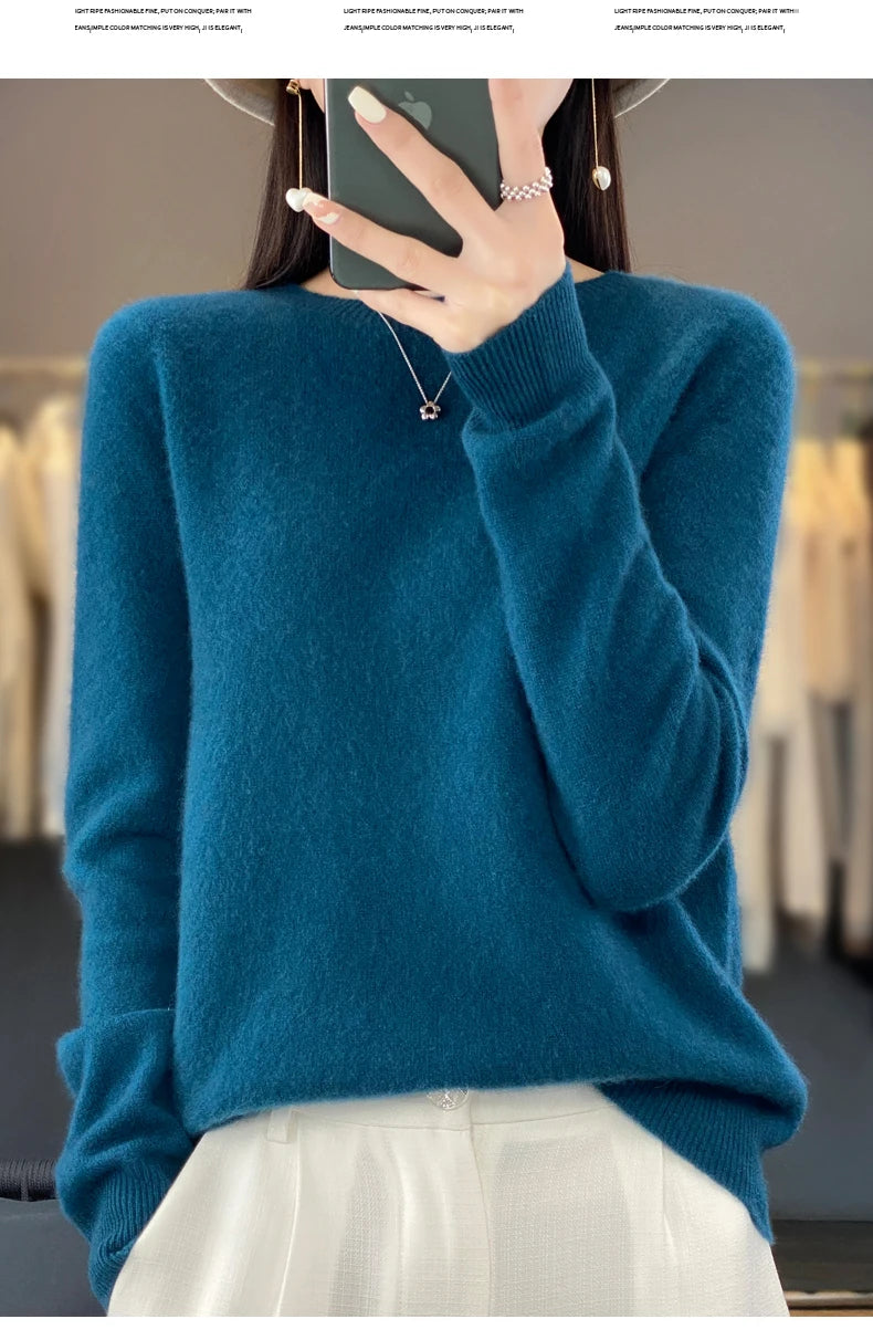 New cashmere sweater