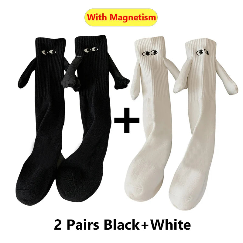 Couple Cotton Sock Magnetic