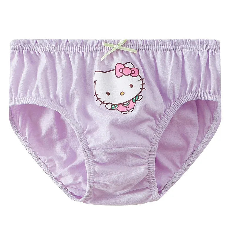 5 Pack/Box Children Panties For Girls Soft Cotton