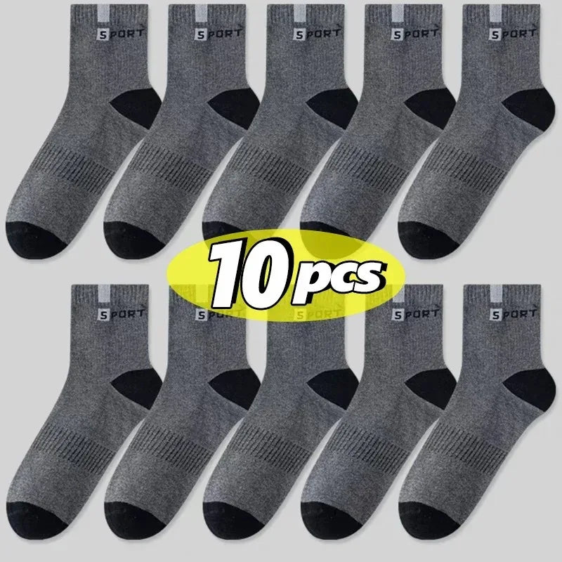 200/100/50/20/10/5 Pairs Cotton Sock for Men