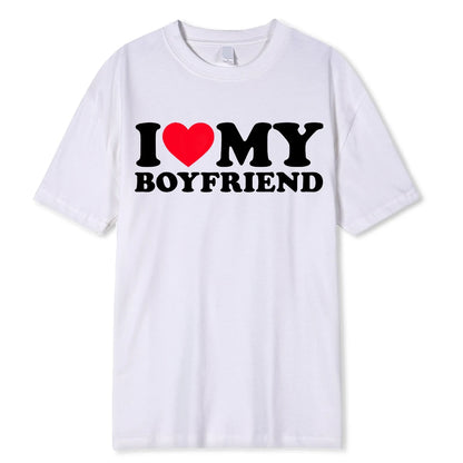 I Love My Boyfriend & I Love My Girlfriend T Shirt