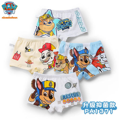 4PCS/SET Genuine Boys Underpants Cotton