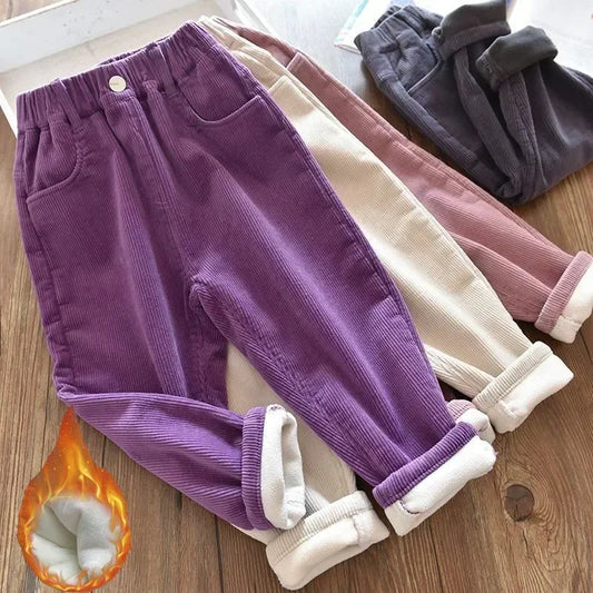 Pants Corduroy Children Outfits