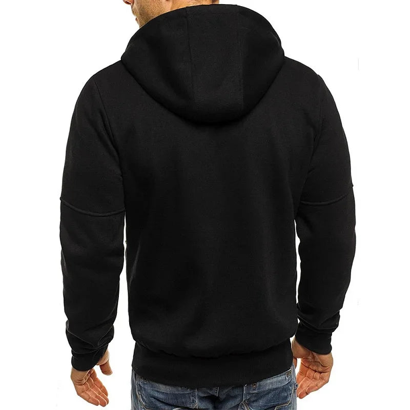 Hoodies Long Sleeve Sweatshirt Zipper