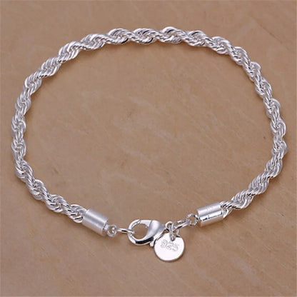 New High quality 925 Sterling Silver 4MM