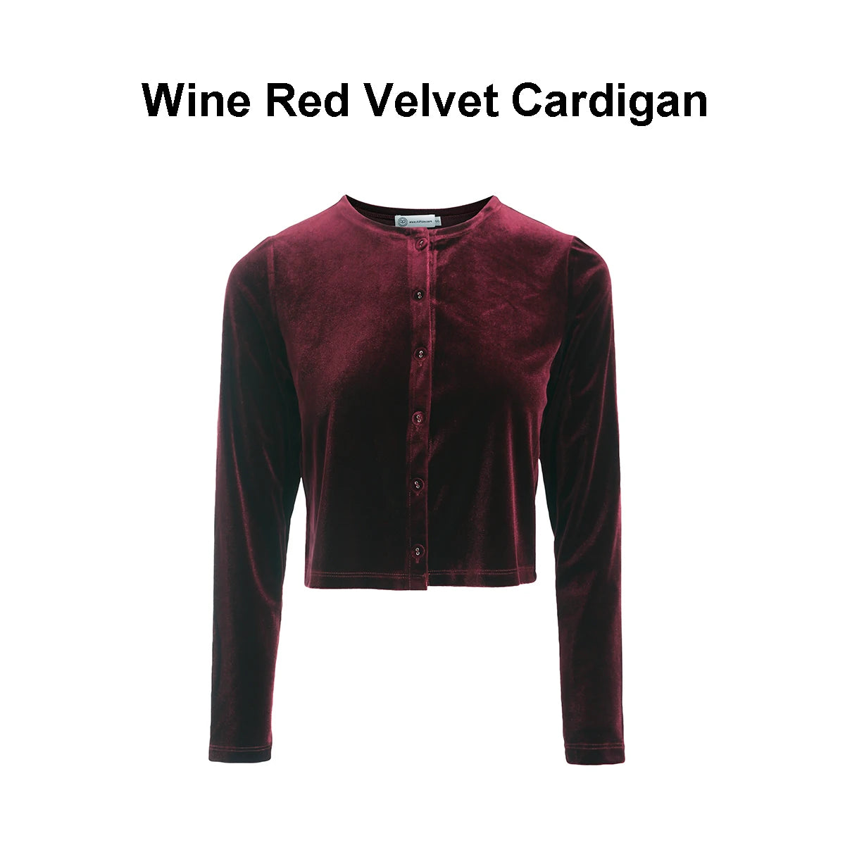 Women Velvet Cardigan and Strap Dress