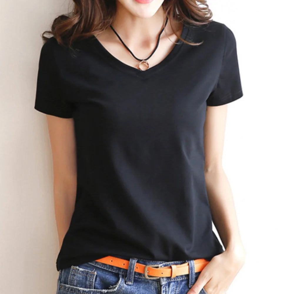 O Neck V Neck Long Sleeve Shirt