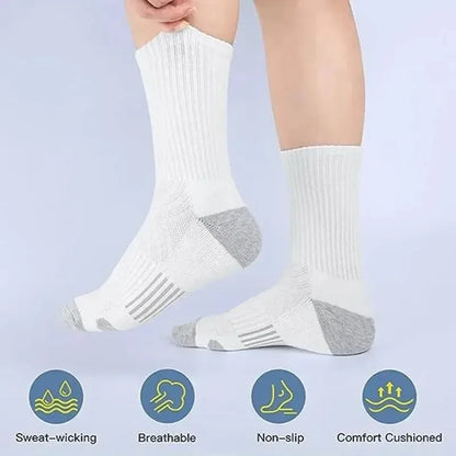 Men's Outdoor Gym Socks High Quality (6 Pairs)