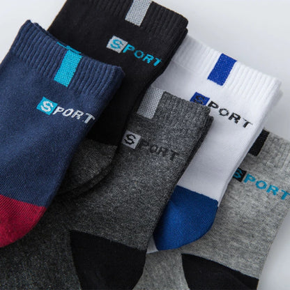 5 PAIRS COTTON SOCKS FOR MEN