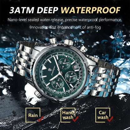 Luxury Military Watch for Men Waterproof