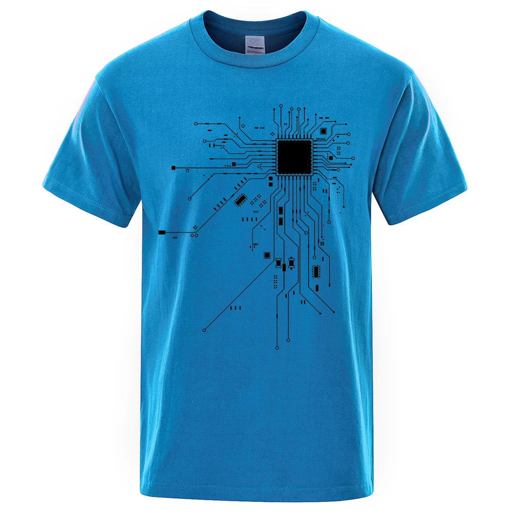 CPU Processor Circuit Diagram T Shirt