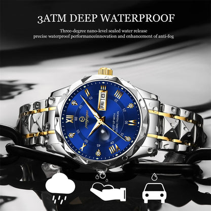 Wristwatch Waterproof