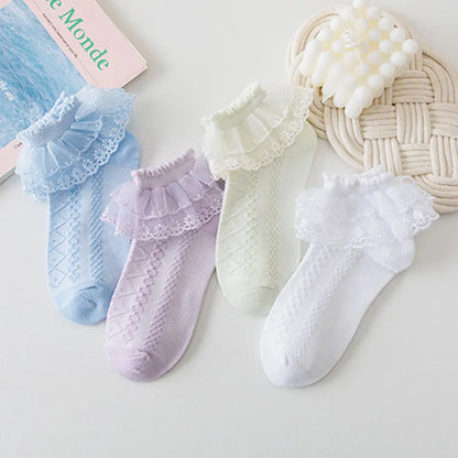 5 Pairs/Lot Girls Socks