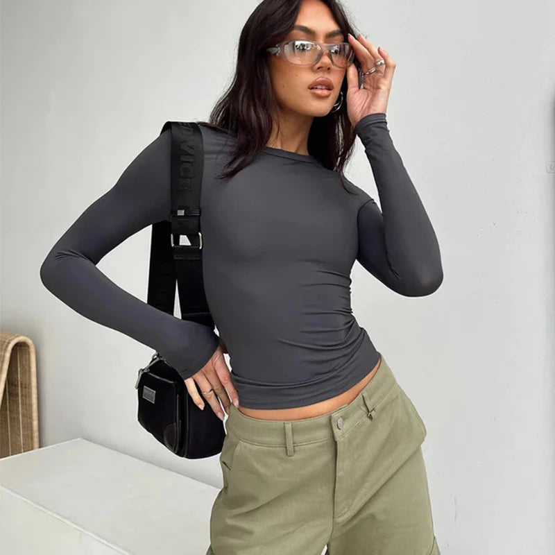 Women Casual Long Sleeve T-Shirts