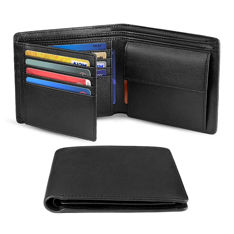 100% Genuine Leather  Men Wallets