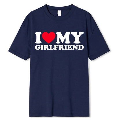 I Love My Boyfriend & I Love My Girlfriend T Shirt