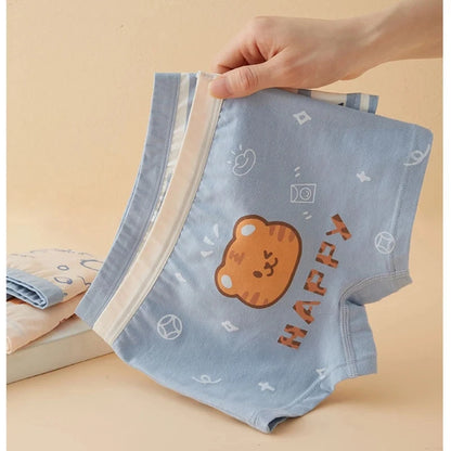 Cotton Kids Underwear  Korean Cartoon  Boxers