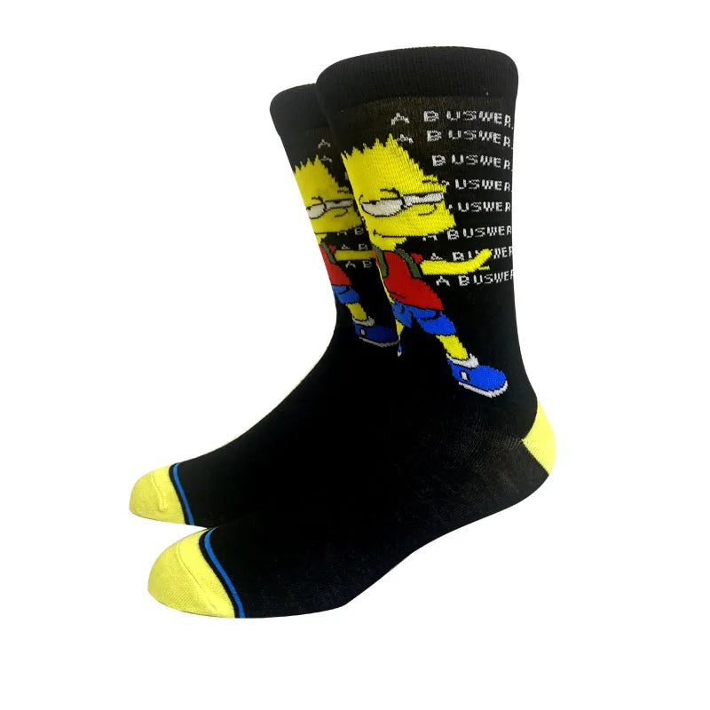 Anime Fashion Unisex Socks Long Sock