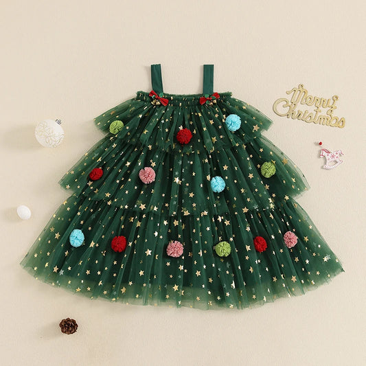 Summer Christmas Kids Dress