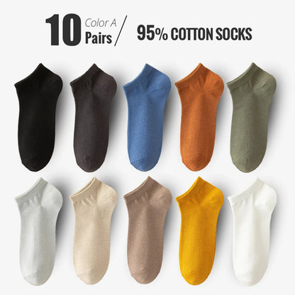 95% Combed Cotton Socks Men Business Dress