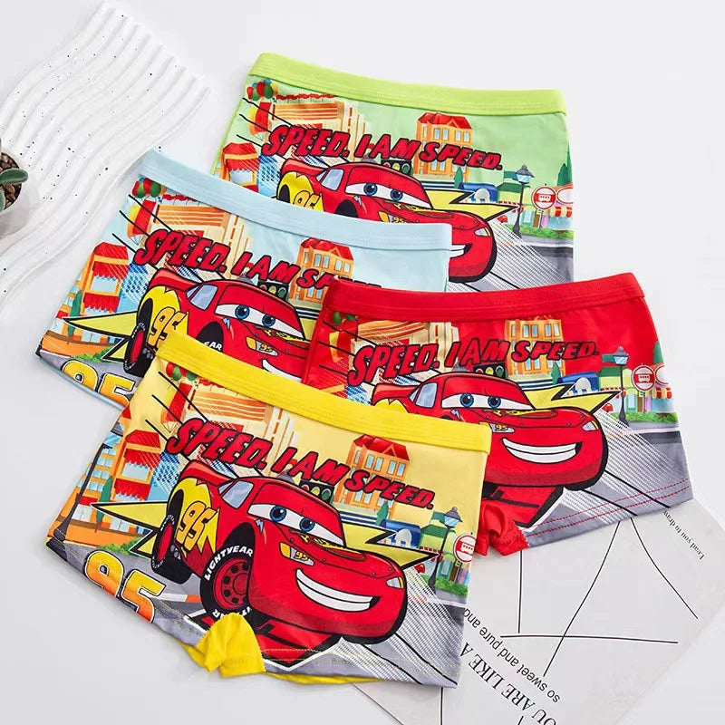 4Pcs/bag Disney Children's Panties