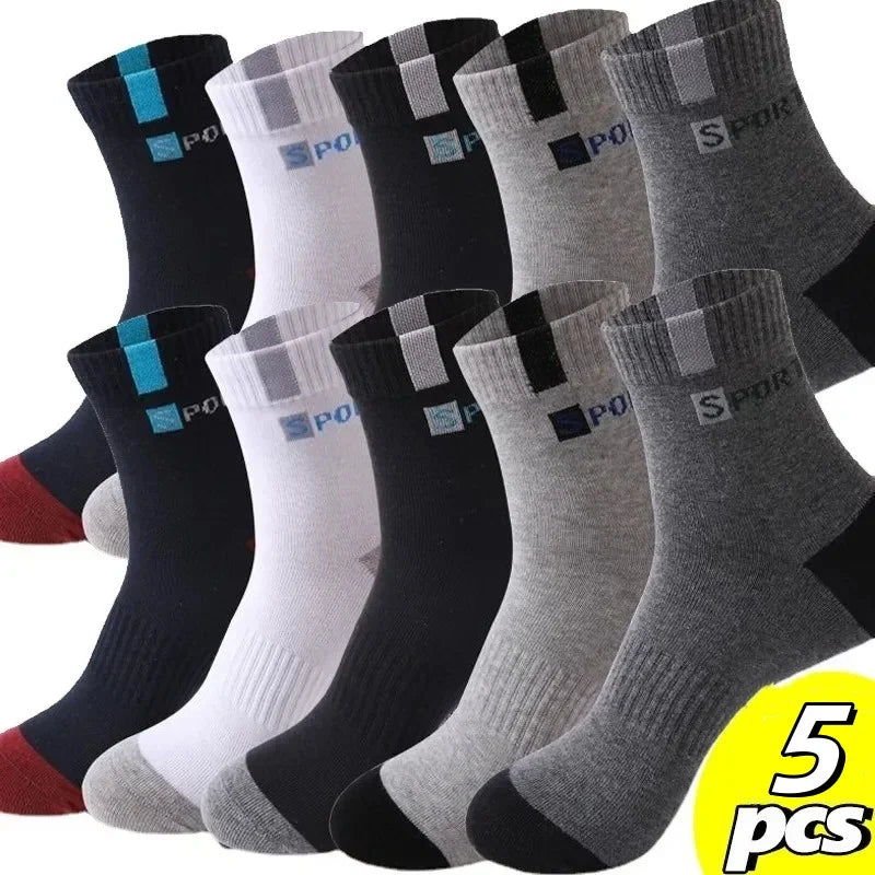 200/100/50/20/10/5 Pairs Cotton Sock for Men