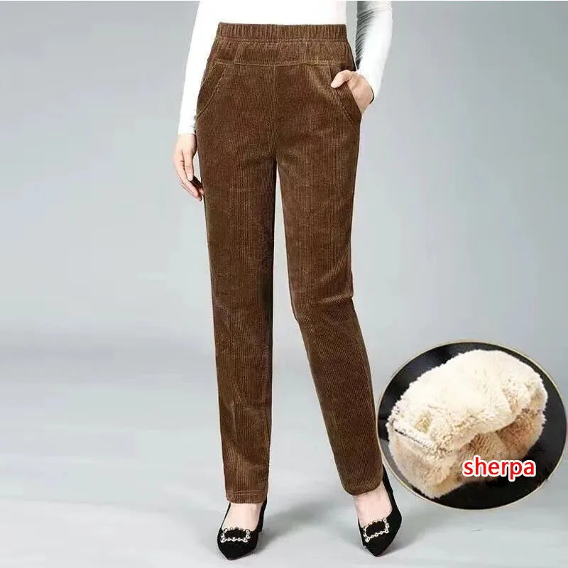 Thin & Plush Thick Casual Pants