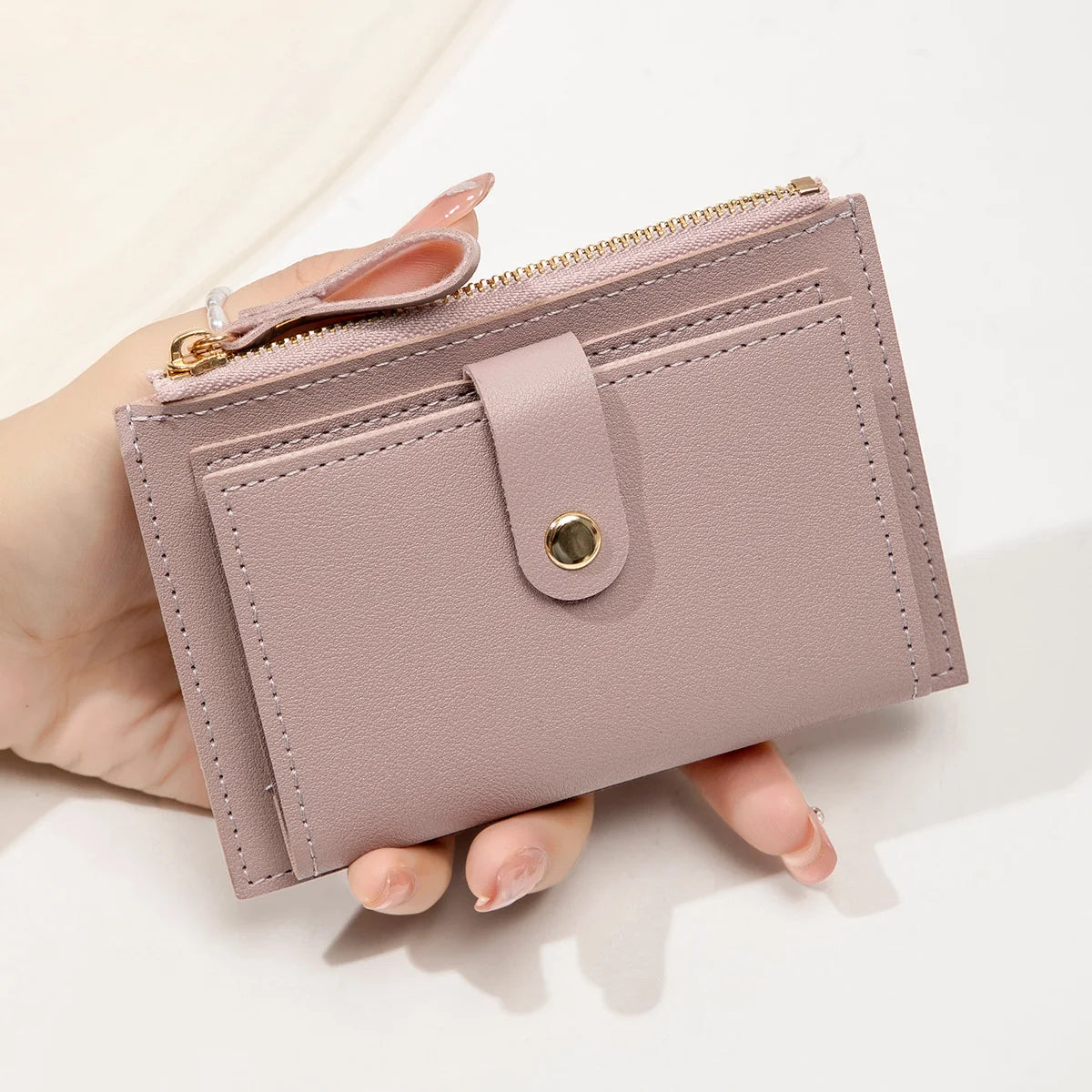 New Women's Short Card Bag Ultra Thin