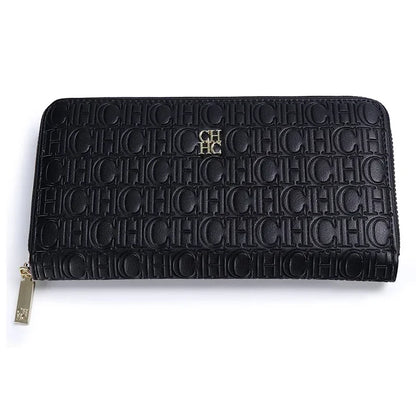 CH Women's Solid Color Long Wallet