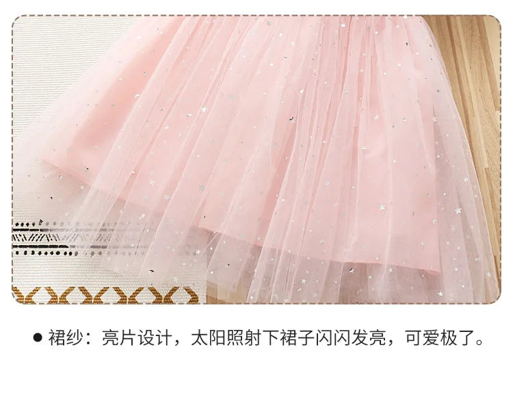 Princess Dress Girls Dress Long-sleeved