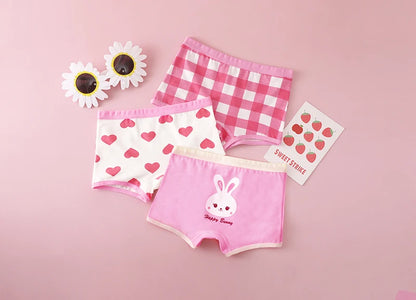 3Pcs/lot Kids Panties 7 Collections Chirdren's Underwear