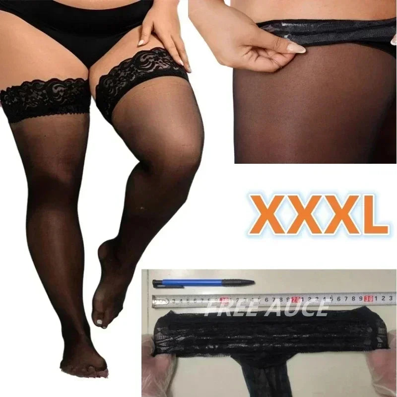 Women Large Plus Size Stockings