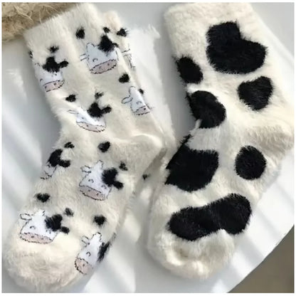 Women's Plush Mid Length Socks